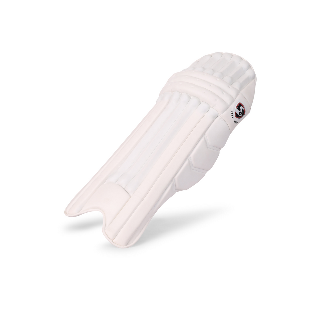 SG Test White Cricket Batting Legguard