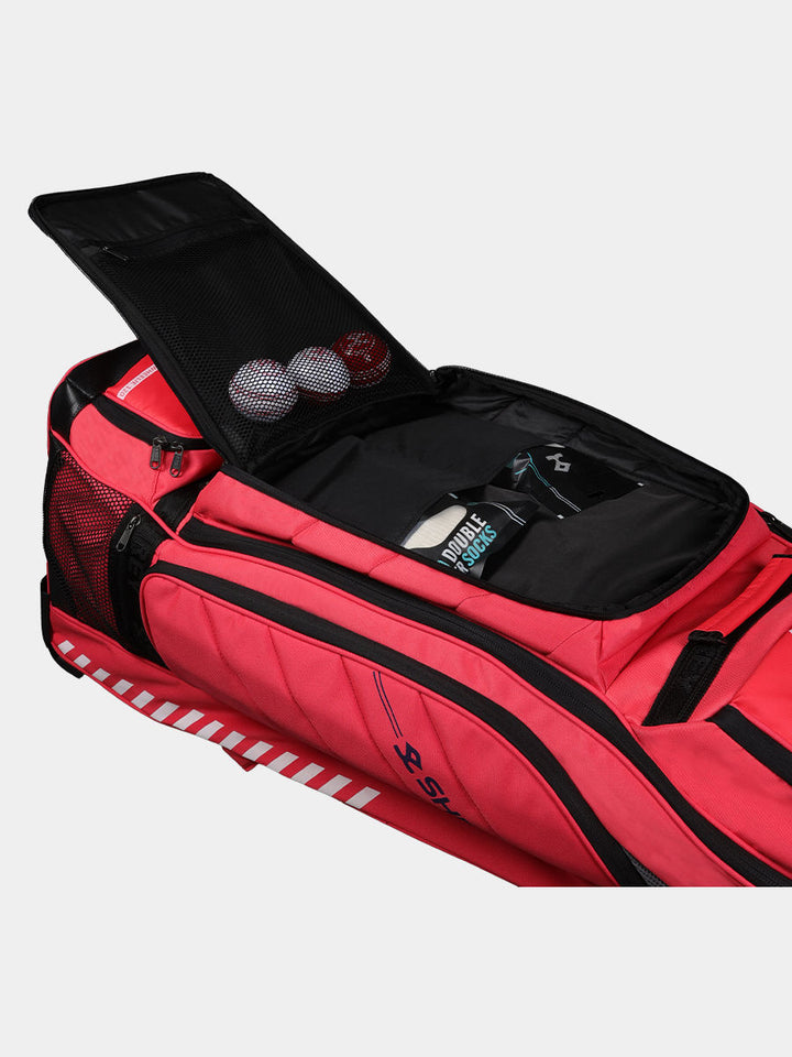 Shrey Legacy Duffle Wheelie 120 Radiant Red